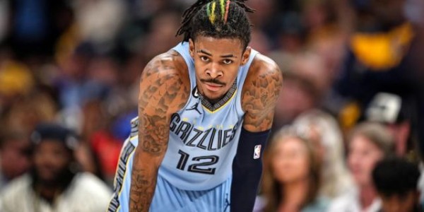 九游体育官方网站-和灰熊队一起被人遗忘？莫兰特：这让我的压力更小