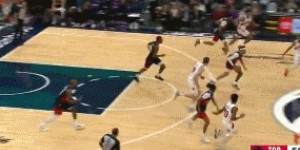 九游体育-亏啊！普尔运球造成犯规摔到手肘 但猛龙挑战成功改吹普尔失误